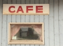 Hand Painted Cafe Sign