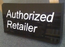 Backlit Aluminum Sign 