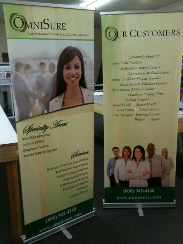 Retractable Banner Stand and Full Color Banners