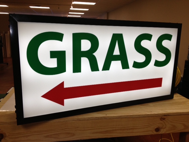Ultimate Grass sign