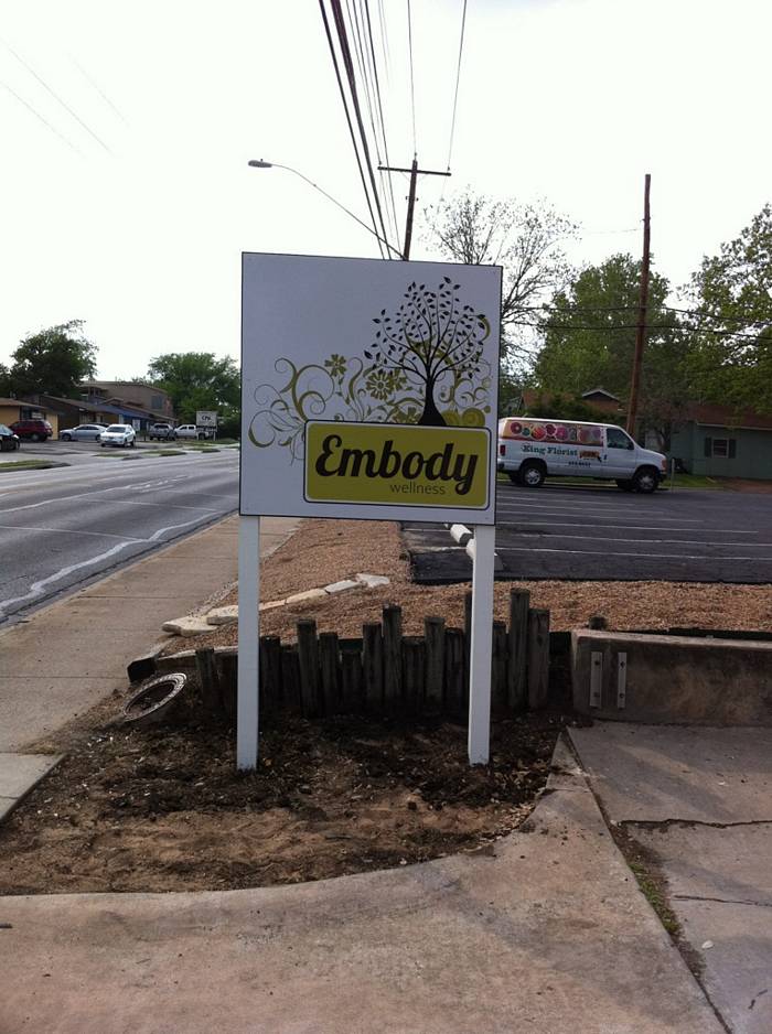 Pictures of custom made signs austin tx austin sign co 