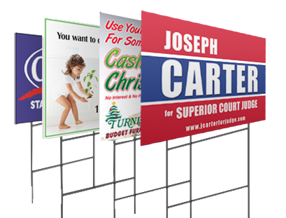 Yard Signs Made For Businesses in Austin, Tx