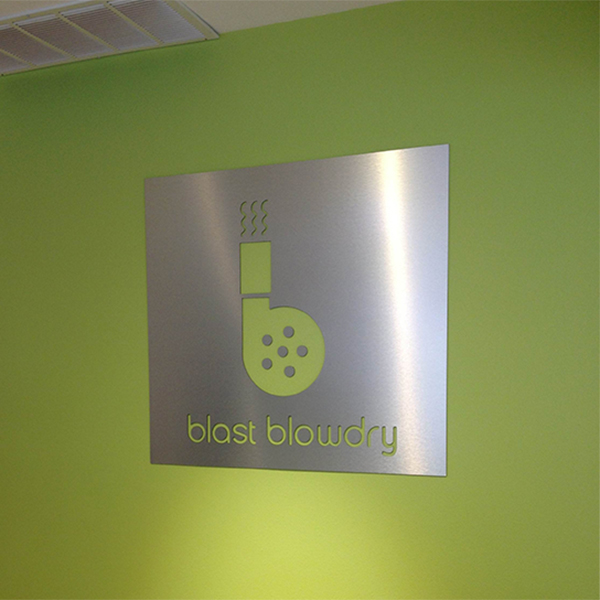 Blast Blowdry lobby sign