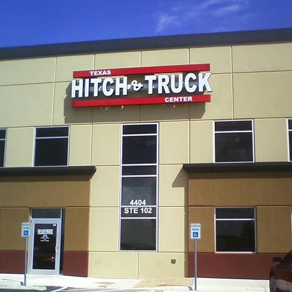 Hitch and Truck Sign