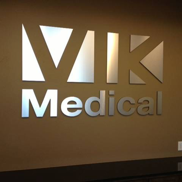 VIK Medical lobby sign