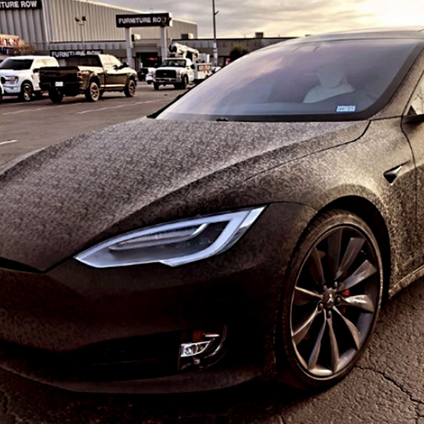 Tesla car wrap