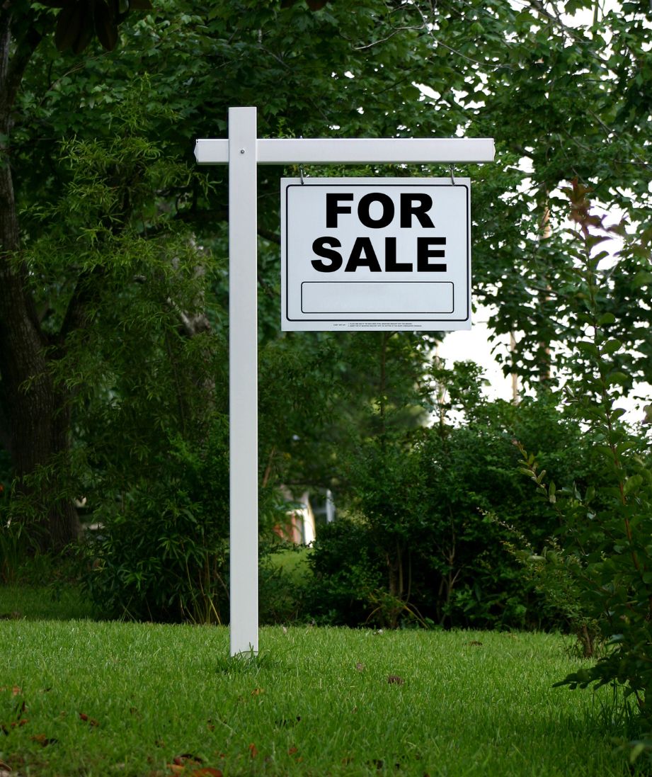 Wooden Stake For Sale Sign