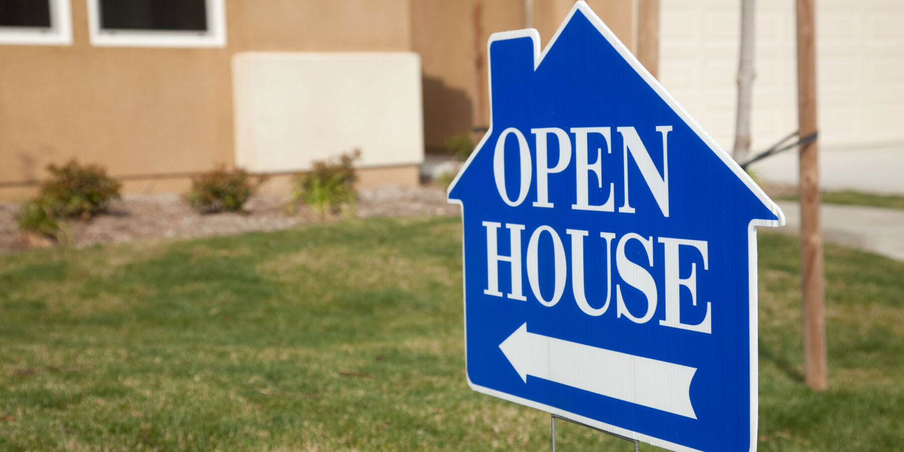 House Shaped Yard Sign