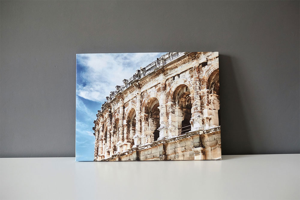 Canvas print of the Roman Colosseum