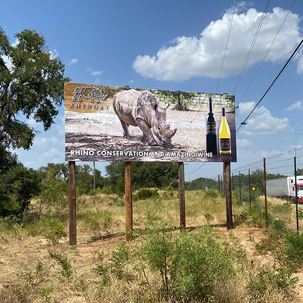 Rhinory Exterior Sign