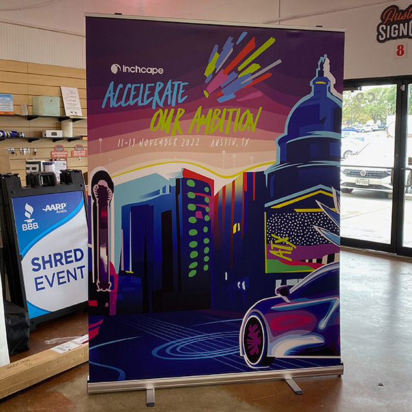 Inchcape Custom Retractable Banner